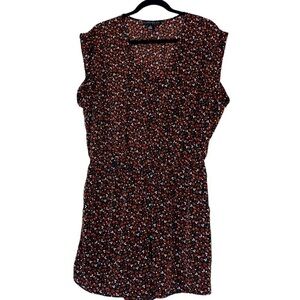 🌸🌺 FOREVER 21+ FLORAL ROMPER WITH POCKETS SIZE 1X